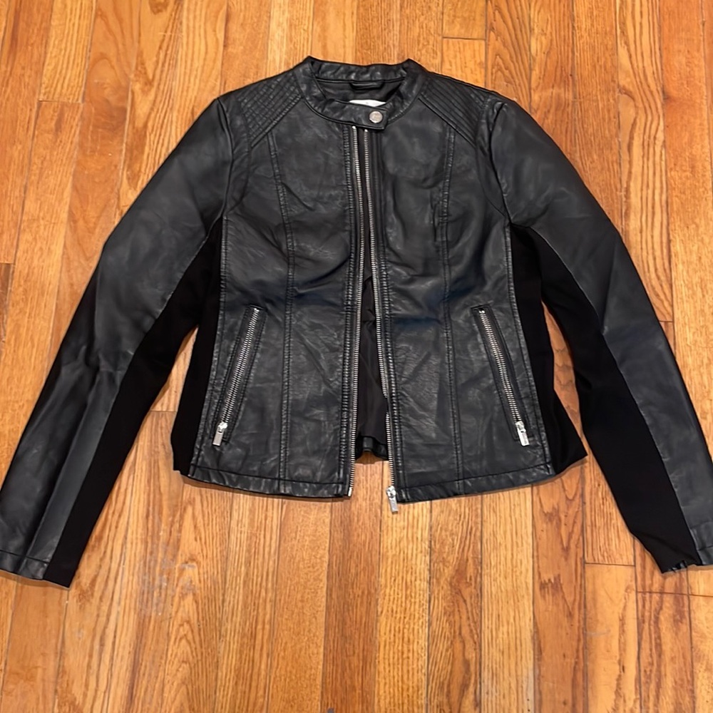 Faux Leather Jacket
